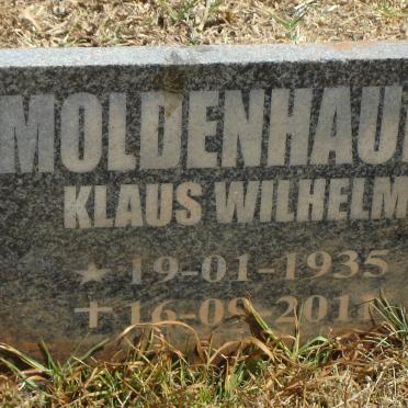 MOLDENHAUER Klaus Wilhelm 1935-2011