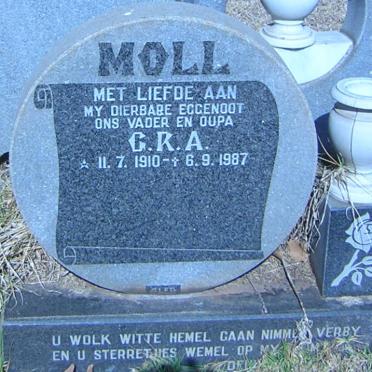 MOLL G.R.A. 1910-1987