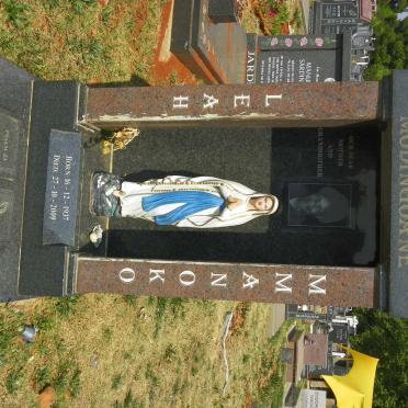 MODINGOANE Leah Mmanoko 1937-2009