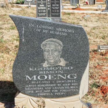 MOENG Kgomotso Simon 1955-2013
