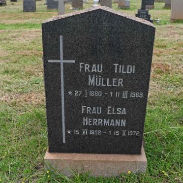 MULLER Tildu 1880-1969 :: HERRMANN Elsa 1892-1972