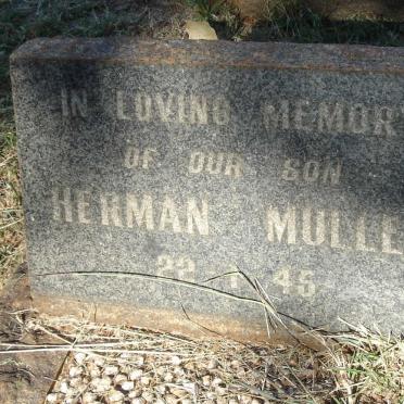 MULLER Herman -1945