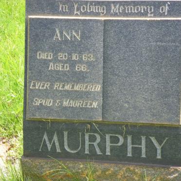 MURPHY Ann -1963