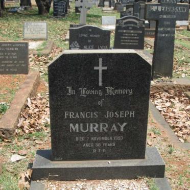 MURRAY Francis Joseph -1953