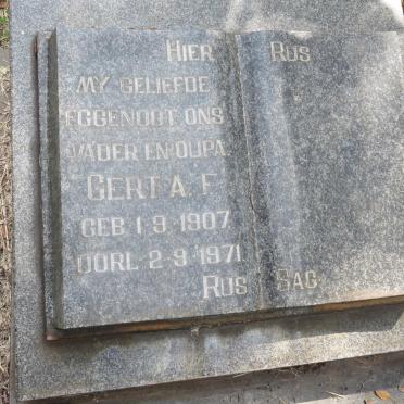 MULDER Gert A.F. 1907-1971