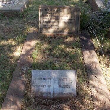 MUDGE Frank G. 1886-1954 &amp; Maud G. 1891-1978