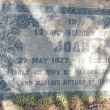 MULDER Joan 1927-1956