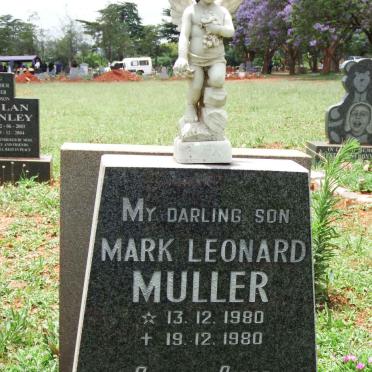 MULLER Mark Leonard 1980-1980
