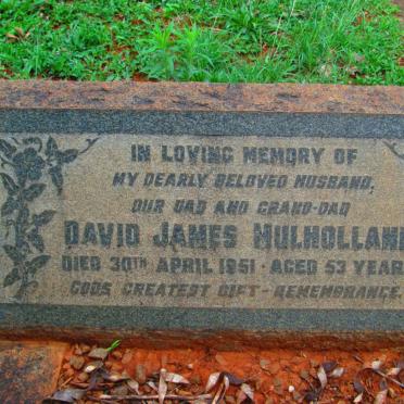MULHOLLAND David James -1951