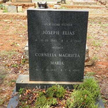 MURRAY Joseph Elias 1883-1946 &amp; Cornelia Magrieta Maria 1887-1980 