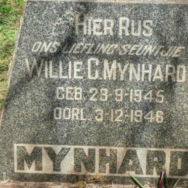 MYNHARDT Willie C. 1945-1946