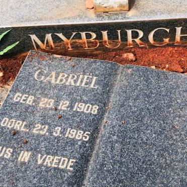 MYBURGH Gabriel 1908-1985
