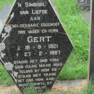 NEL Gert 1921-1987