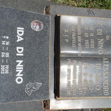 NINO Alessandro, di 1907-1984 :: DI NINO R. 1931-1971