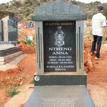 NKWE Ntheng Anna 1931-2021