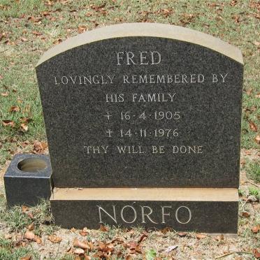 NORFO Fred 1905-1976