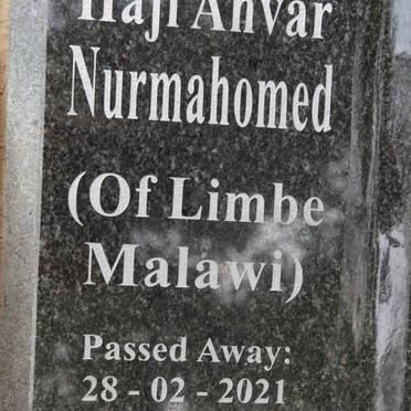 NURMAHOMED Haji Anvar -2021