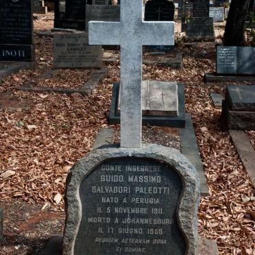 PALEOTTI Guido Massimo, SALVADORI 1911-1958