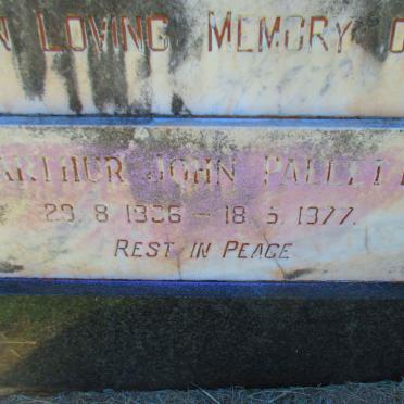 PALLETI Arthur John 1936-1977