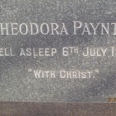 PAYNTER Theodora -1962