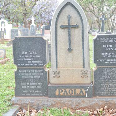 PAOLA Labeebie -1950 :: PAOLA Fred 1910-1962