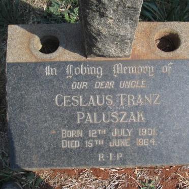 PALUSZAK Ceslaus Tranz 1901-1964
