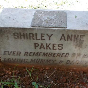 PAKES Shirley Anne