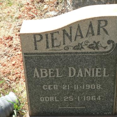 PIENAAR Abel Daniel 1908-1964