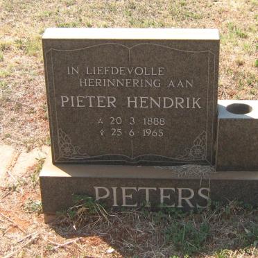 PIETERS Pieter Hendrik 1888-1965