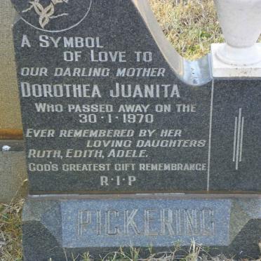 PICKERING Dorothea Juanita -1970