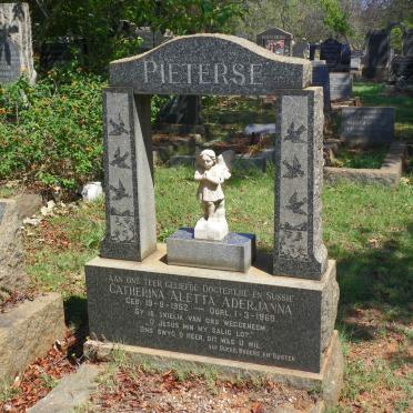 PIETERSE Catherina Aletta Aderjanna 1952-1960