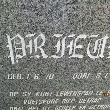 PLESSIS Prieur, du 1970-1993