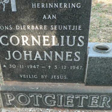 POTGIETER Cornelius Johannes 1947-1947