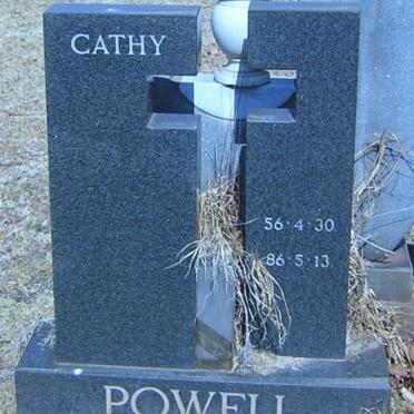 POWELL Cathy 1930-2013