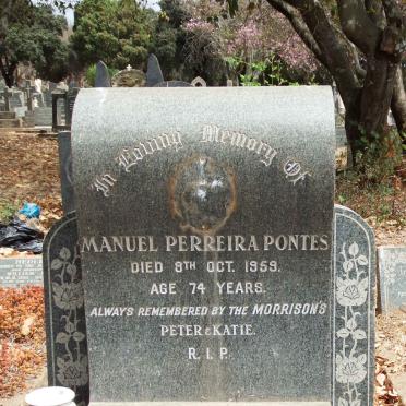 PONTES Manuel Perreira -1959