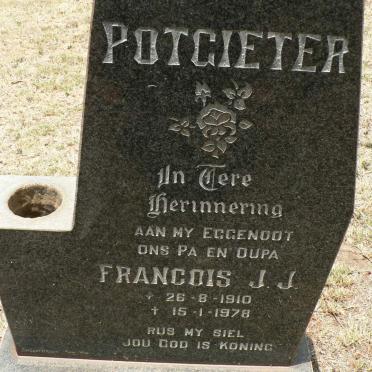 POTGIETER Francois J.J. 1910-1978