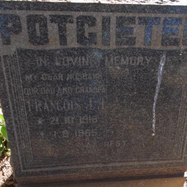 POTGIETER Francois J.J. 191?-1965