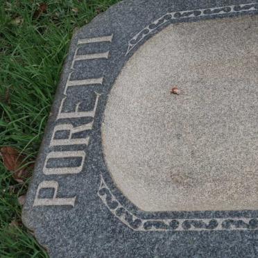 PORETTI ?