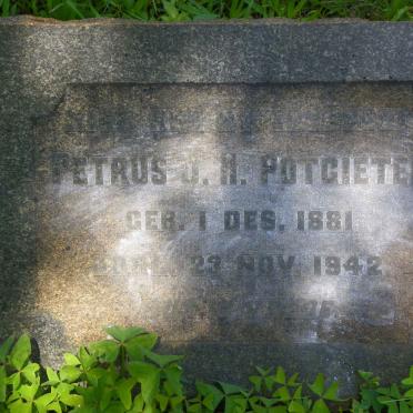POTGIETER Petrus J.H. 1881-1942