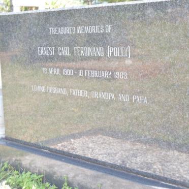 POHLMANN Ernest Carl Ferdinand 1900-1983