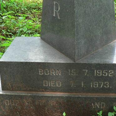 POTGIETER Johan 1952-1973