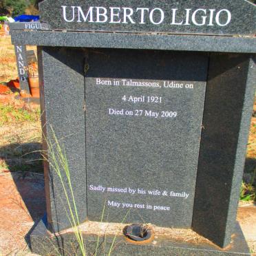 PONTE Umberto Ligio 1921-2009