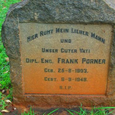 PORNER Frank 1903-1948