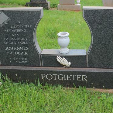 POTGIETER Johannes Frederik 1927-1987