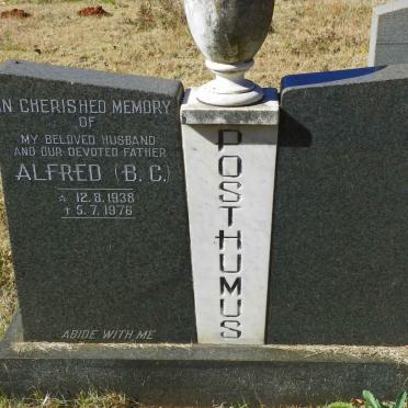 POSTHUMUS Alfred B.C. 1938-1976