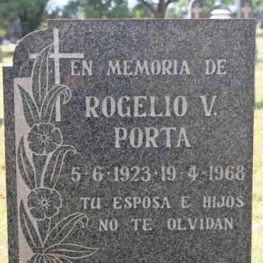 PORTA Rogelio V. 1923-1968