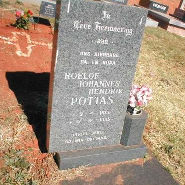 POTTAS Roelof Johannes Hendrik 1919-1995
