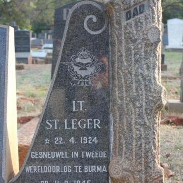 POTGIETER St. Leger Graham 1924-1943