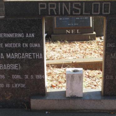 PRINSLOO Marthinus Johannes 1891-1960 &amp; Gertruida Margaretha 1896-1984