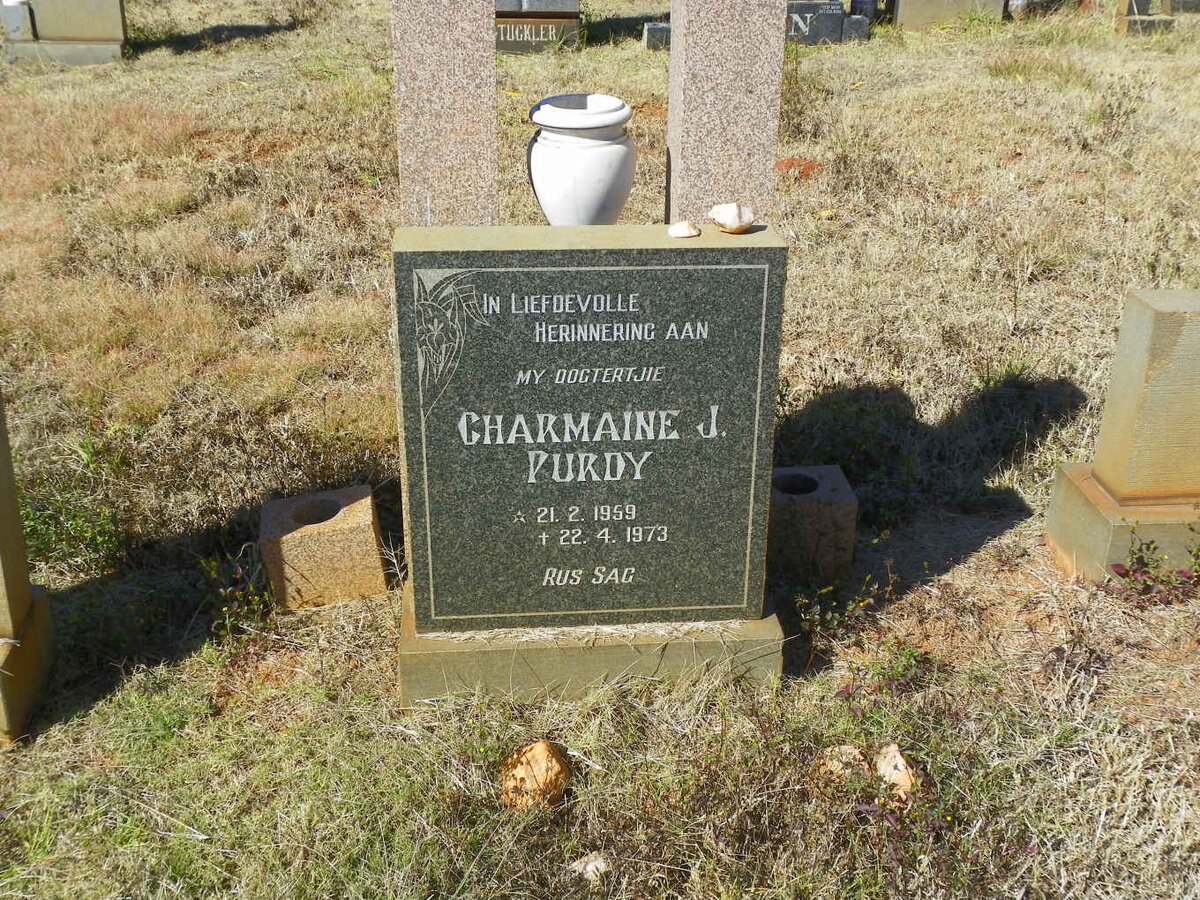 PURDY Charmaine J. 1959-1973